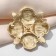 Brooch "Empress" Order, red-white color in gold