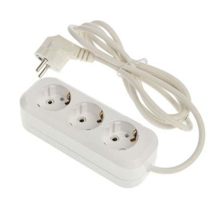 Extension cord UNIVERSAL E-303, 3 sockets, 2 m, PVS 3x1, 16 a, with salary