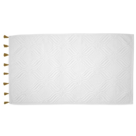 A towel with tkano essiential brushes, 610 gr, size 50x90 cm, white color-4