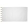 A towel with tkano essiential brushes, 610 gr, size 50x90 cm, white color