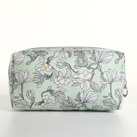 Lightning cosmetic bag, green color-1