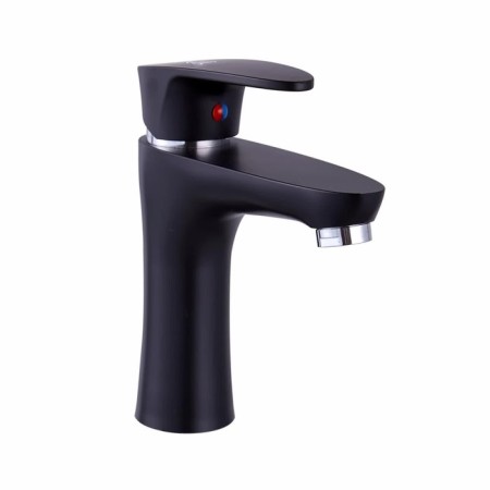 Mixer for the PLSTART PL1005-7 sink, single-leaf, pour 118 mm, ABS plastic, black