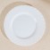 Plate Luminarc Trianon, D = 25 cm, glass ceramic, white