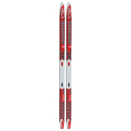 Plastic skis, 120 cm, with a notch, the color of mix-14