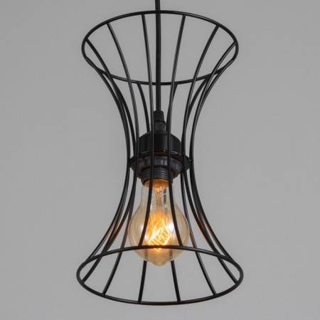 Bayerlux lamp "Anetta" E27 40W black 16x16x23-123cm-2
