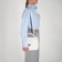 Women's bag Textura, messenger, average size, white color