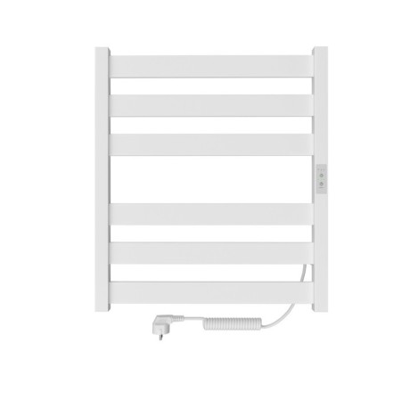 Electric towel Indigo Oktava Slim 5, 600x500 mm, hidden installation, white