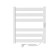 Electric towel Indigo Oktava Slim 5, 600x500 mm, hidden installation, white