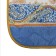 The blanket is a lifted blanket, size 172x205 cm, color mix, fireber
