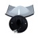 LED LED architectural Uniel, 8 W, 4000 K, IP54, Black