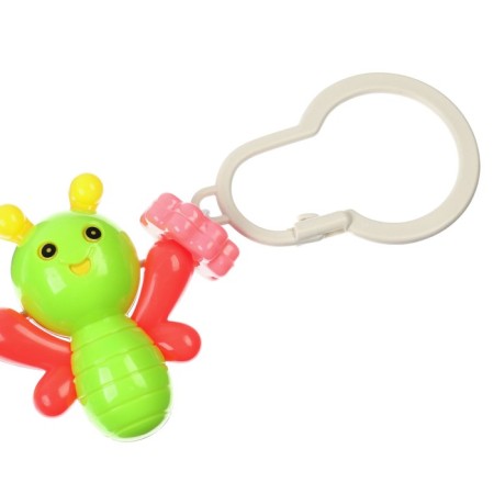 Stretching to a stroller/crib "Bear and Friends", 4 toys, color mix, crush me-3