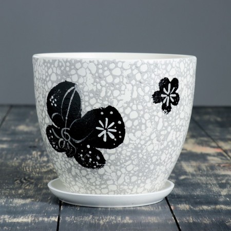 Flower pot "Winter Garden" No. 4 High oval 2.6l-3