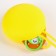 A container for storing and sterilizing children's nipples and dummy, silicone, yellow color