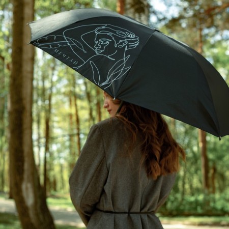 Women's mechanical umbrella “Dream!”, 8 spokes, d = 95, black color-8