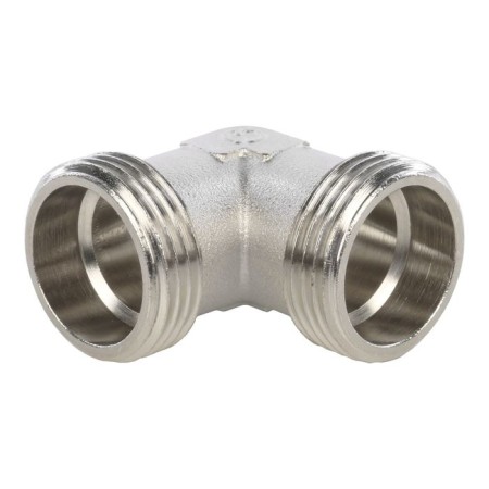 STOUT SFT-0010-000001, 1 ", external/external thread, nickelled brass-2