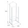 Paul -costume hanger in 27n, 490x350x980, white