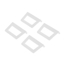 The handle for mosquito nets is large white,
