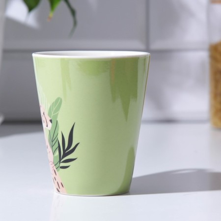 Ceramic mug "Tropicana Woman", 300 ml-1