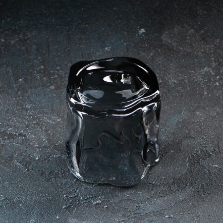 Glass glass Magistro Icebar. Black, 250 ml, gray color-2