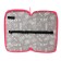 Penal 2 sections 110*190 fabric PCT 11-42 "Black-Yarko-pink" 56330