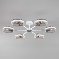 Ceiling lamp in the style of loft Gallo, 60W, E14, 85x85x18.5 cm