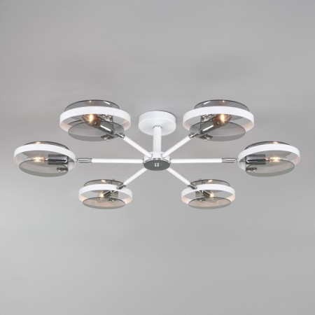Ceiling lamp in the style of loft Gallo, 60W, E14, 85x85x18.5 cm