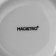 A set of platform plates of deep Magistro Mien, 6 items: 500 ml, d = 14 cm, white color