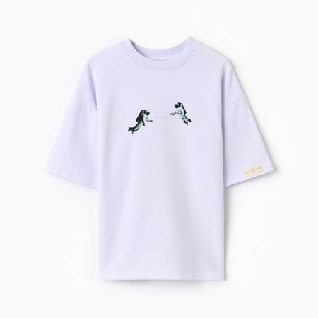 Women's T -shirt MIST MOON, White, R.44-5