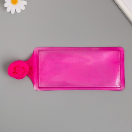 Kapron for single-color flowers "bright pink" 50 cm-2