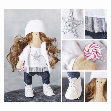 Sewing kit. Interior doll "Leia", 30 cm-1