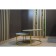 Tables Journal Loft DQ No. 2 Duae (set), D605 (475), H420 (320), f/n white marble, m/c gold 1