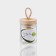 Glass jar for spices with bamboo lid Bellatenero Eco, 50 ml, 4.5 × 6.2 cm