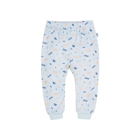 Children's sliders with cuffs "Gorosynka", height 80 cm, blue color-1