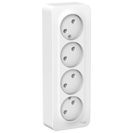 Four SE BLANCA, 16 A, 250 V, invoice, without salary, IP20, white, Blnra000411