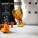 Magistro glass glass "Variet", 320 ml, yellow color