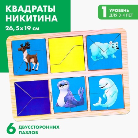 Squares Nikitin, "Study the animals of the North"