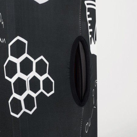 Case for a suitcase 24 ", Black color-3