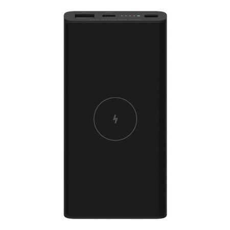 External battery Xiaomi Mi 10W Wireless (BHR5460GL), USB/USB-C, 3 A, 10,000 mAh, black