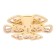 LED ceiling LED with Ambrella Light, Ice, FA2923, LED, 105 W, 7875LUM, 3000-6400K, Gold Color Gold