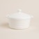 Sl -resistant ceramics pan Sl Home "Santorini", 750 ml, 19 × 16 × 7.5 cm, white color