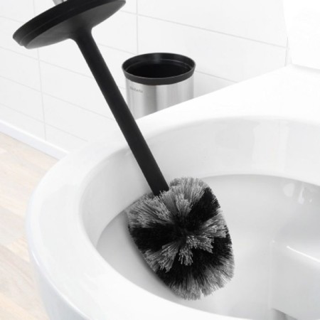 Туалетный ёршик с держателем Brabantia Profile, цвет стальной матовый-5