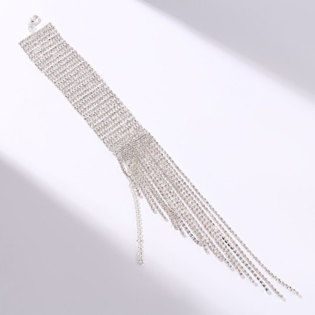 Carnival accessory Bracelet is long, rhinestones-5