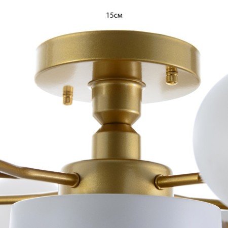 Almony Causenge 5XLED 176W 3000-6000K 4xg4 with a white-gold 84x84x17 cm Bayerlux-5