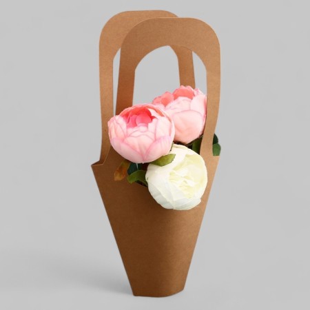 Carriage for flowers, craft, 35x19 cm
