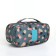 Cosmetic bag with lightning, blue color