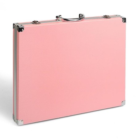 Draw for drawing, in the PVC suitcase, pink-6