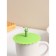 Silicone lid Silicone share "caterpillar", d = 10 cm, green color