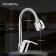 Zein Z66350352 kitchen mixer, flexible spout, 40 mm cartridge, dual -mode aerator, chrome