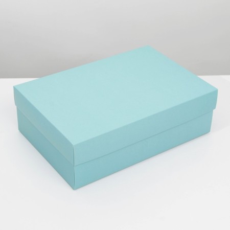 Gift folding box, packaging, Tiffany, 30 x 20 x 9 cm-2