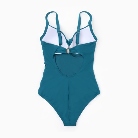 Swimsuit of a comb female, green color, size 54-3